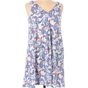 Lauren Ralph Lauren v-neck paisley‎ dress small